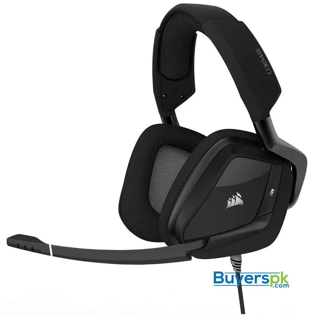 CORSAIR Void Pro CA-9011154-NA Dolby 7.1 Surround Sound Premium Gaming Headaset (Carbon) - Headset CORSAIR Void Pro CA-9011154-NA Dolby 7.1 Surround Sound Premium Gaming Headaset (Carbon) - Headset